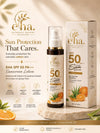 EHA SPF 50 PA+++ Sunscreen Lotion – Lightweight UV Protection